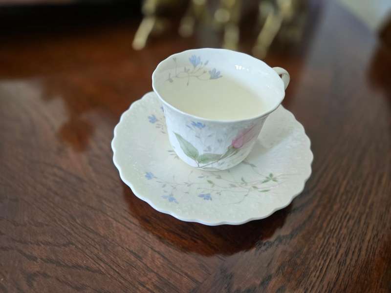 Mikasa "April Rose" bone china trio set