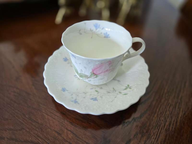 Mikasa "April Rose" bone china trio set