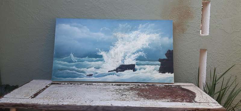 Jan Cilliers De Wet - "Storm Splash"