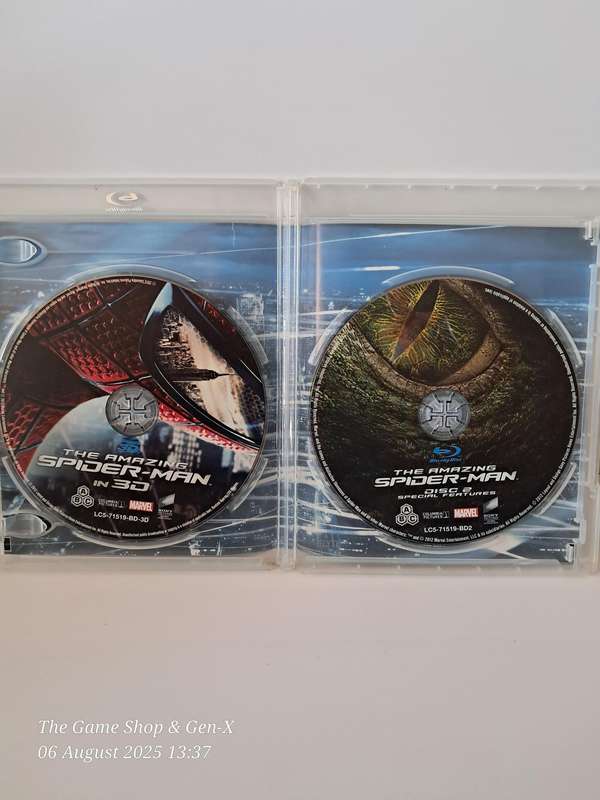 Blu Ray: The amazin Spider-man