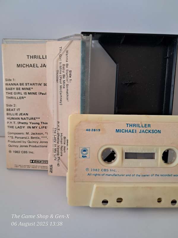 Music Tape: Michael Jackson