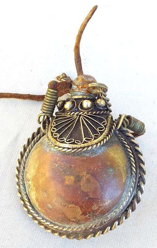 Copper and Brass Snuff Bottle