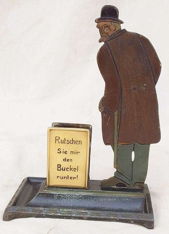 German Match box holder