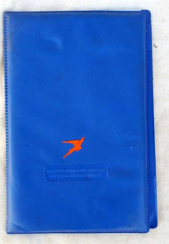 WW2 SAAF Pilot Wings & SAL SAA Note pad