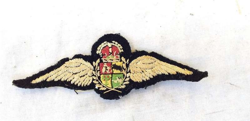 WW2 SAAF Pilot Wings & SAL SAA Note pad