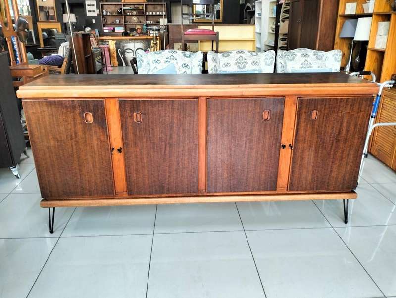 Beautiful Wooden 4 Door Sideboard
