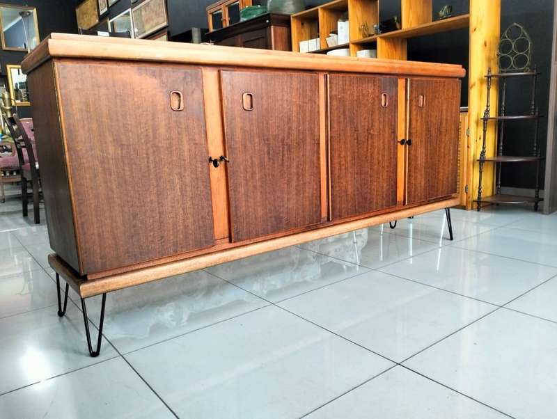 Beautiful Wooden 4 Door Sideboard