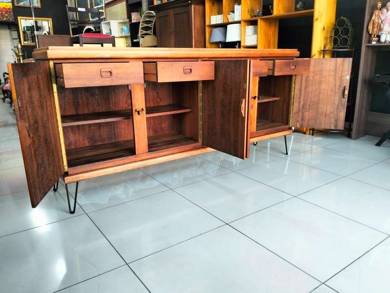 Beautiful Wooden 4 Door Sideboard