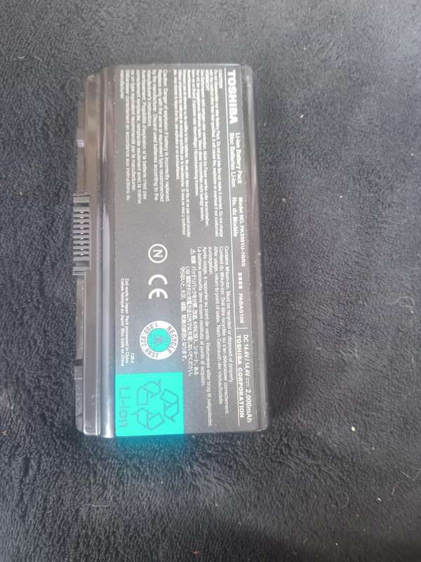 TOSHIBA LI-ION BATTERY PACK 2000MAh
