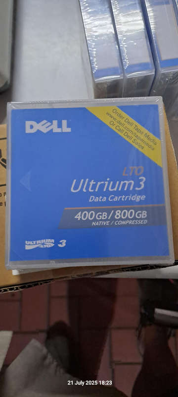 Dell LTO Ultrium 3 400GB / 800GB Data Cartridge