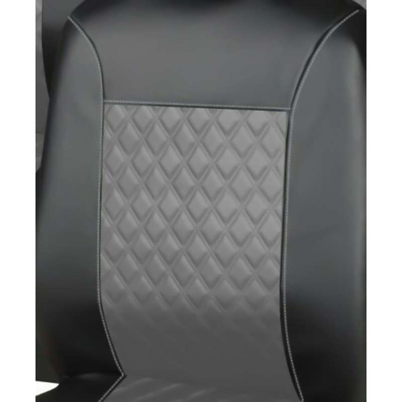 Car Seat Cover Set - ACA Leather - Quilted Universal Car Seat Protectors