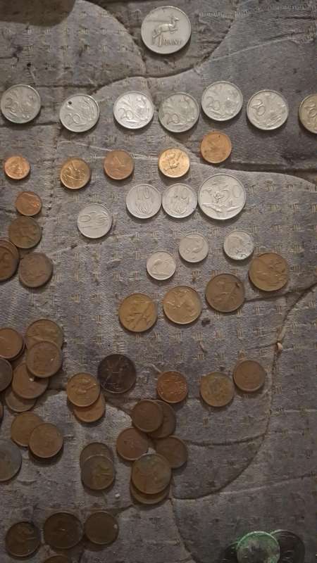 Old South African coins