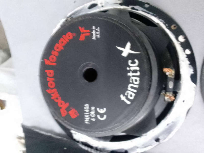Rockford Fosgate 6 inches speakers