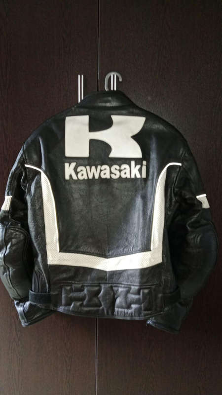 Kawasaki Ninja Leather Jacket ( Large in size >