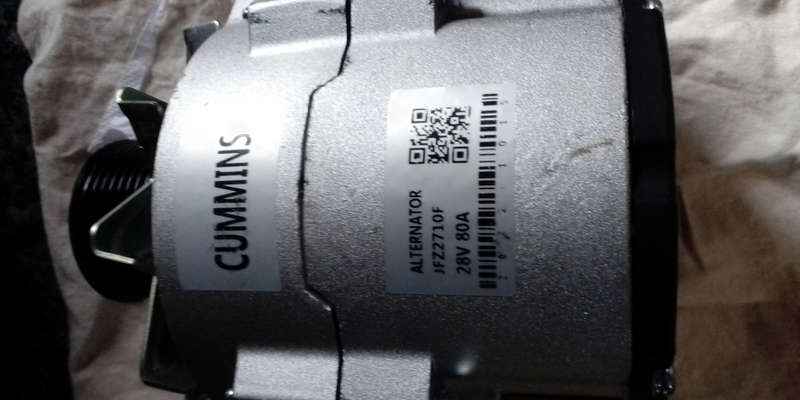 Cummins alternator and