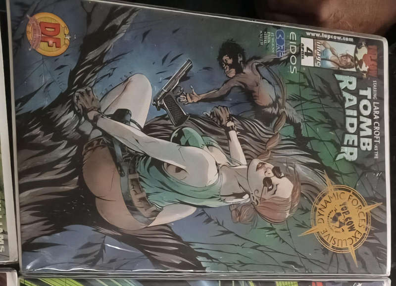 Comic book with certificate