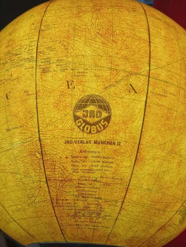 JRO GLOBUS EARTH GLOBE