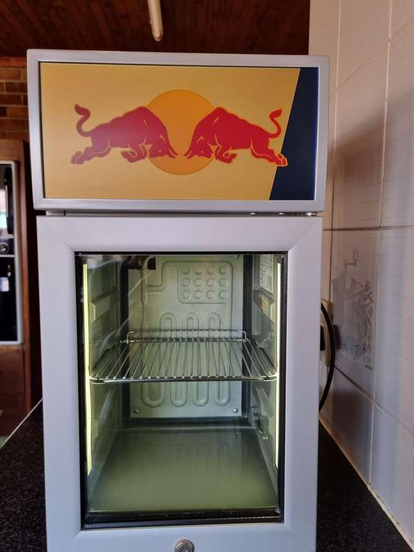 Red Bull mini display fridge