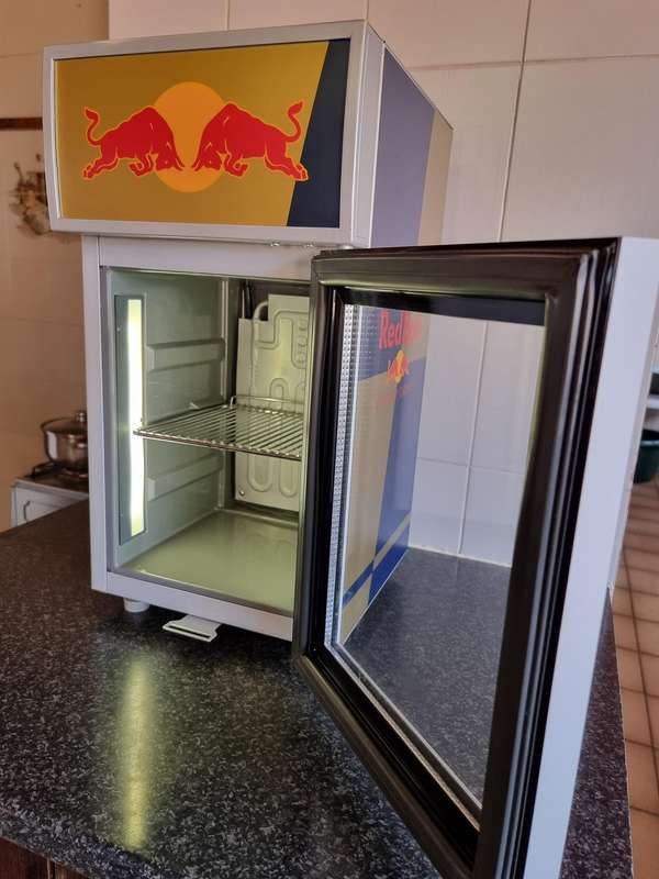 Red Bull mini display fridge