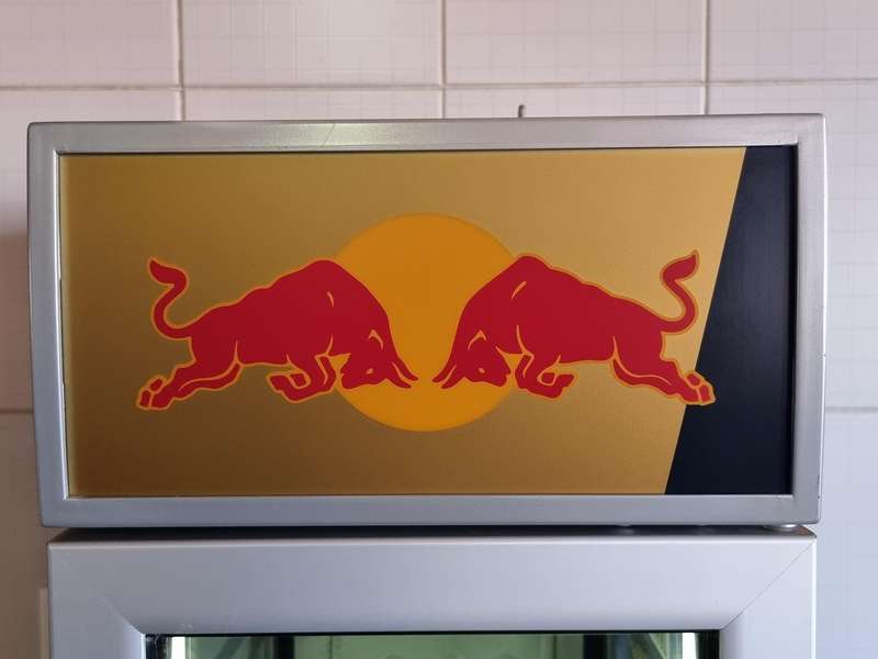 Red Bull mini display fridge