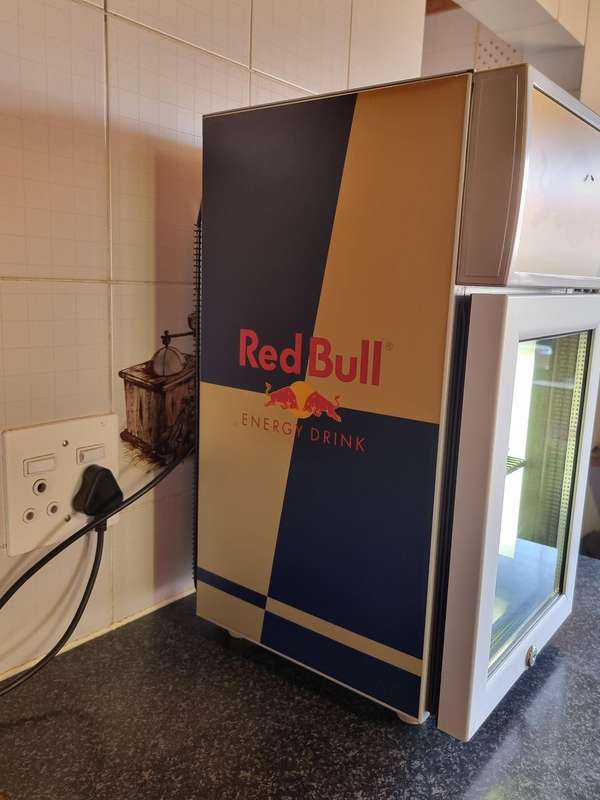 Red Bull mini display fridge