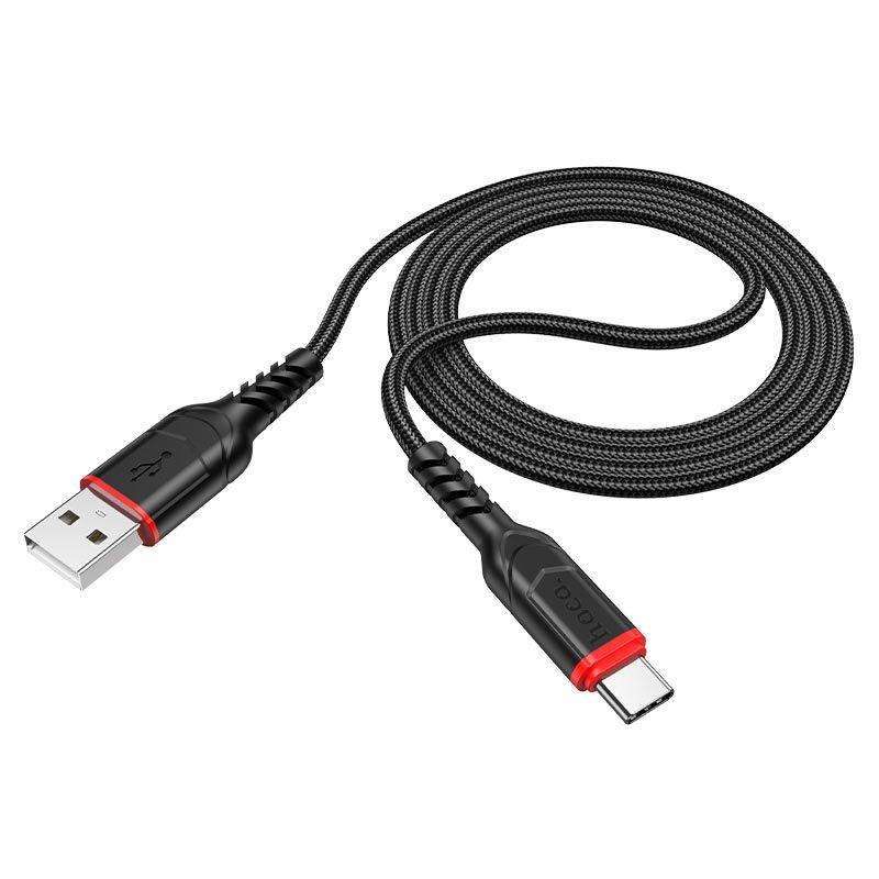 USB-C Fast Charging Data Cable 3A USB-A To USB-C 2 Meter Cable-hoco.-X59