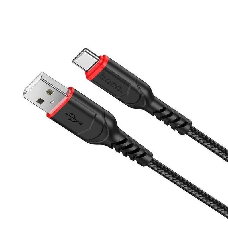 USB-C Fast Charging Data Cable 3A USB-A To USB-C 2 Meter Cable-hoco.-X59