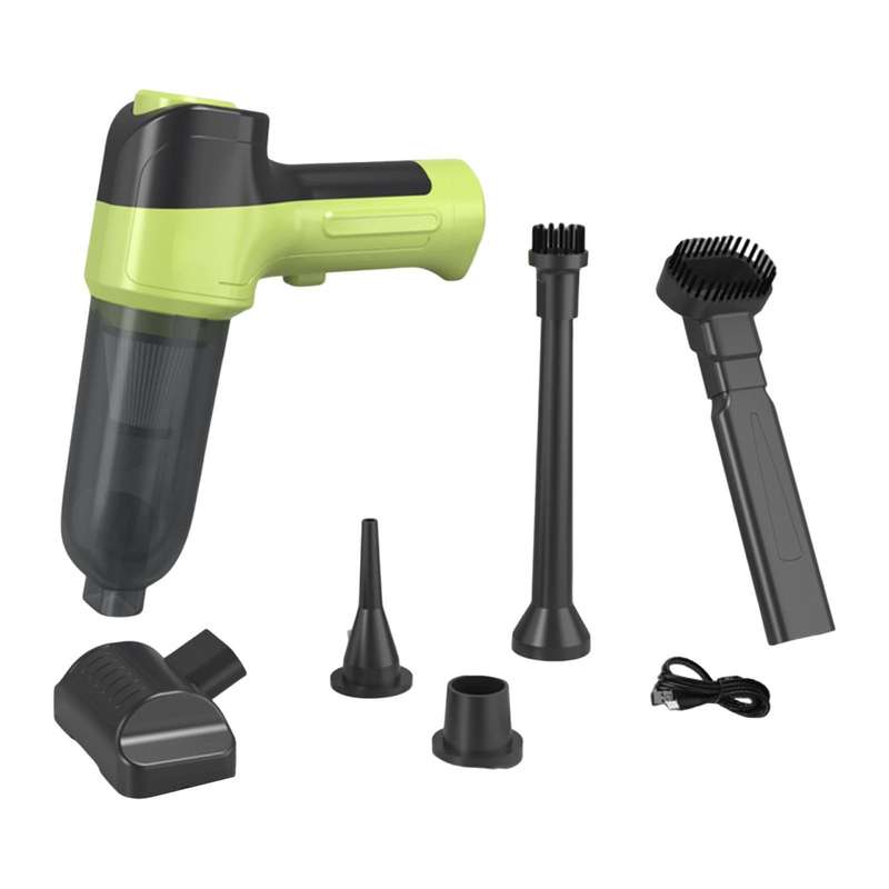 MD-12 Rechargeable Handheld Vacuum Cleaner - 120 W, 9000 PA, Cordless Mini