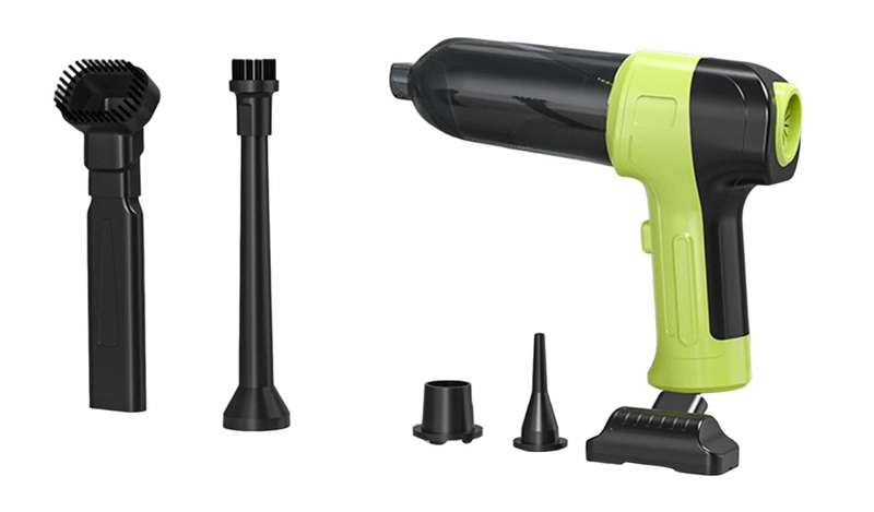 MD-12 Rechargeable Handheld Vacuum Cleaner - 120 W, 9000 PA, Cordless Mini