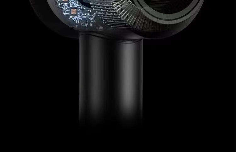 MD026 Professional Ionic Hair Dryer-1500W Brushless Motor + 5 Nozzles