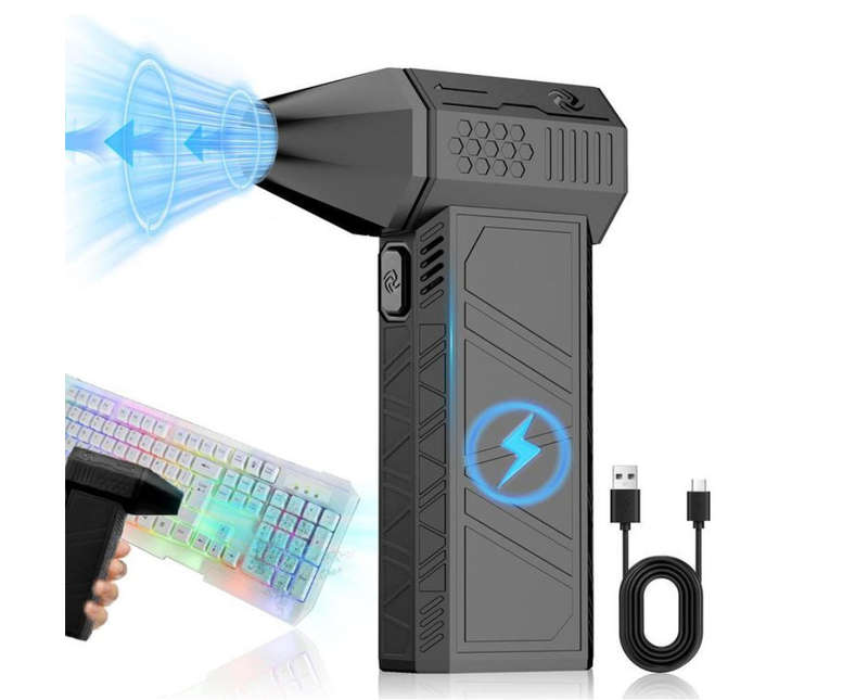 X6 Portable Turbo Jet Fan - 130000RPM Cordless Handheld Blower