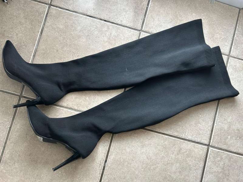 Stiletto Heeled Over Knee Boots