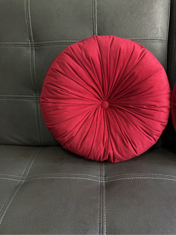 Round cushions x2