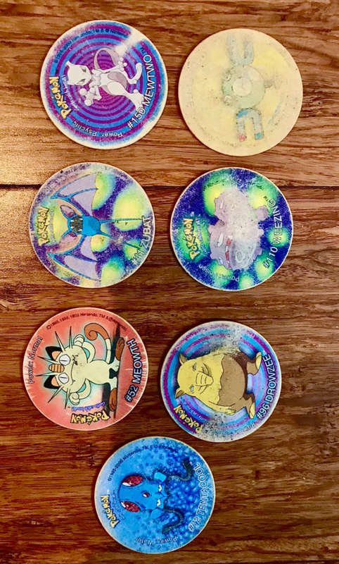 Original South African Pokémon Tazos Collection