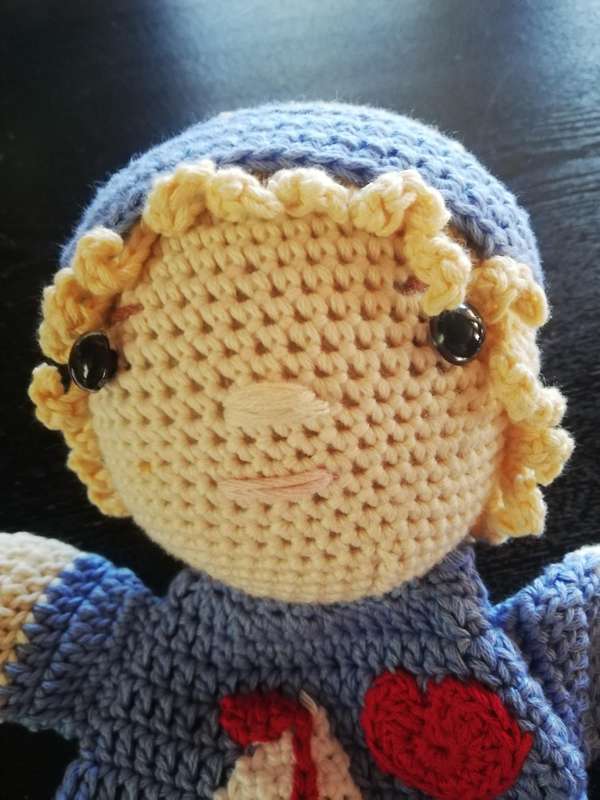 Crochet Comfort Cuddle  Attachment Doll - Boat Boy