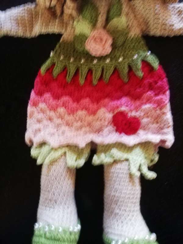 Crochet Comfort Cuddle  Attachment Doll - Spring Fairy