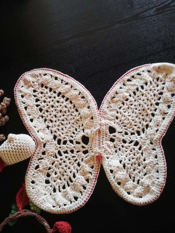 Crochet Comfort Cuddle  Attachment Doll - Autumn Fairy