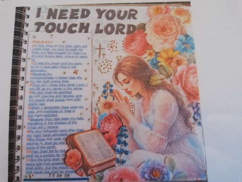 Bible Journal Page Kit (Psalm 63)