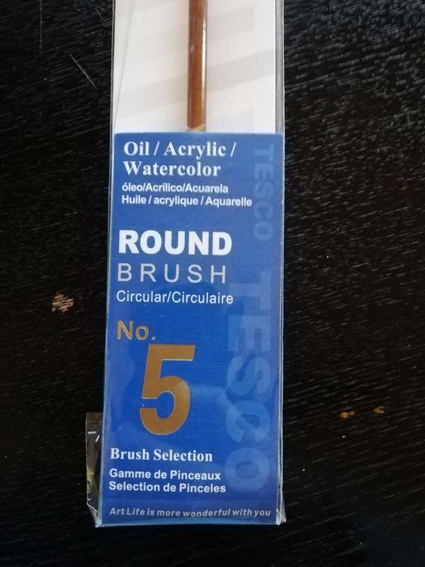 Round Paint Brush No.5