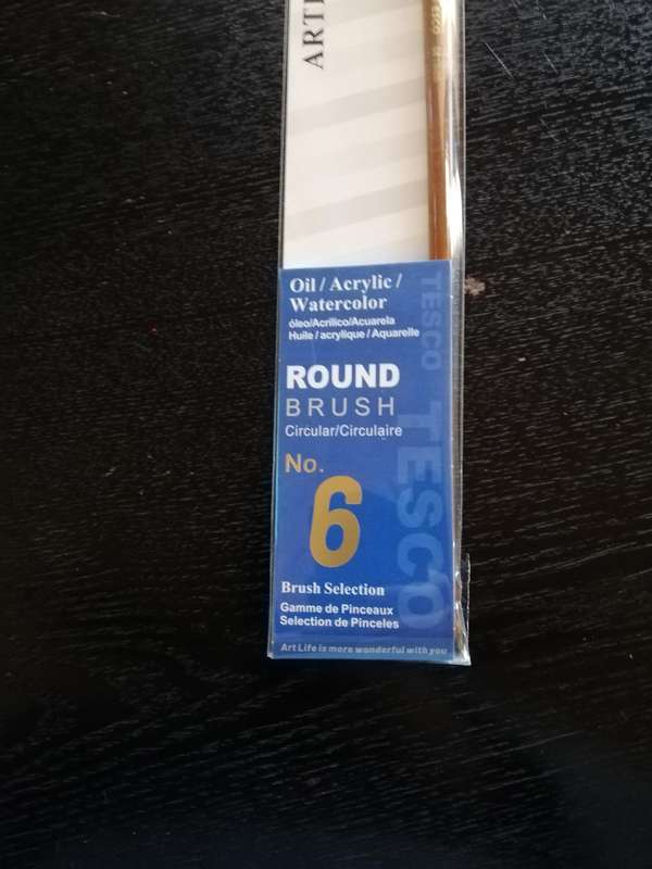 Round Paint Brush No.6