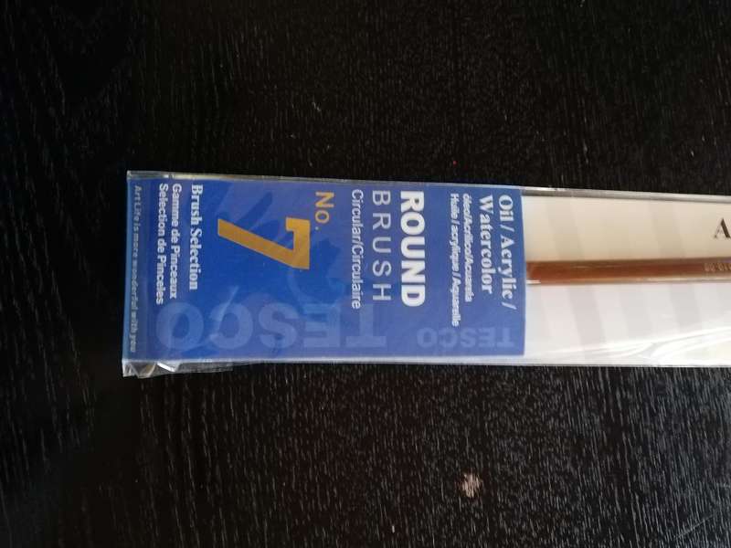 Round Paint Brush No.7