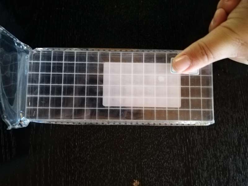 Acrylic Stamping Block 6cm x 15cm
