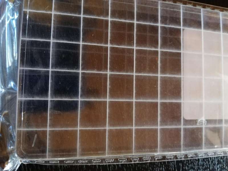 Acrylic Stamping Block 6cm x 15cm