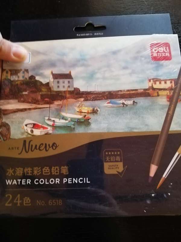 Water Colour Pencil (24 Pieces)