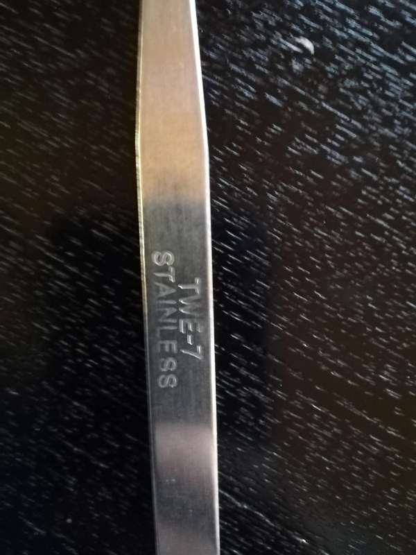 Crafting Tweezer Stainless Steel No.7