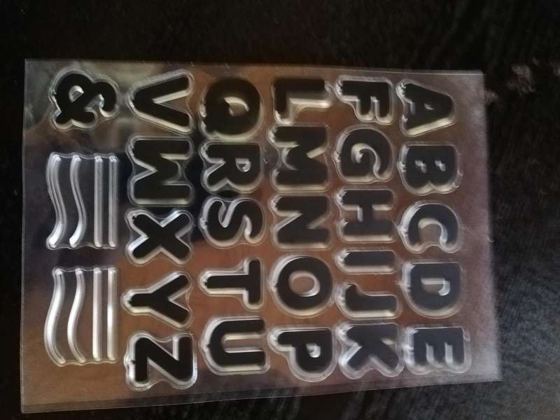 Crafting Stamps Alphabet