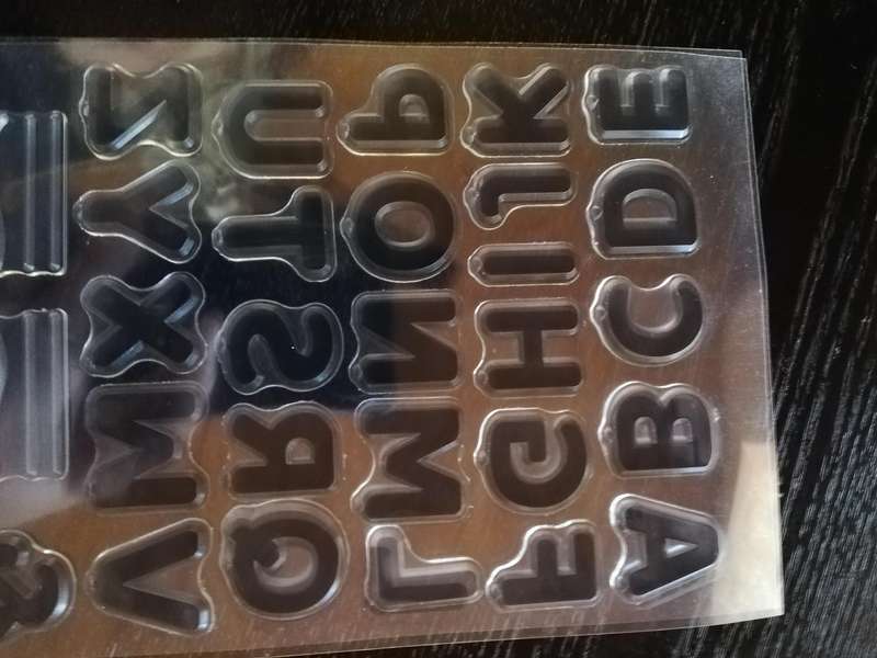 Crafting Stamps Alphabet