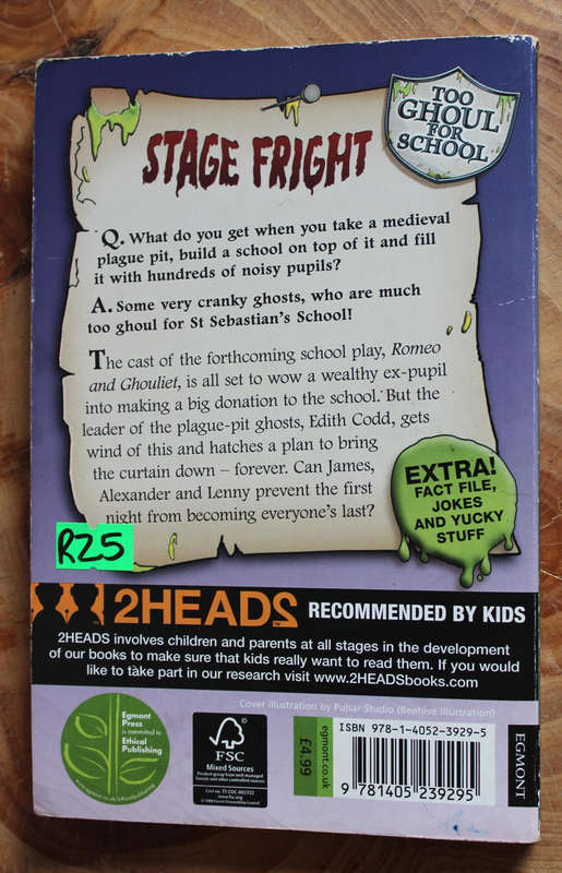 Too ghoul for school, Stage Fright - B. Strange