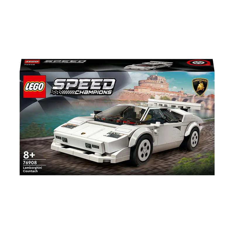 LEGO® Speed Champions Lamborghini Countach 76908 Building Toy Cars (262 Pieces)