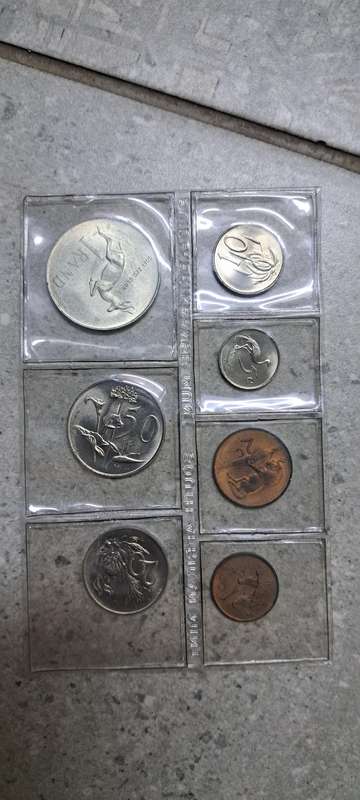 Old South African coins